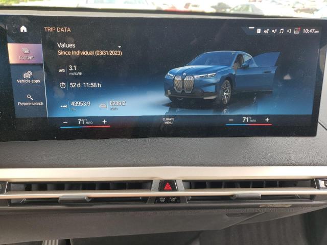 WB523CF00PCM96513 - 2023 BMW IX XDRIVE50 BLUE photo 9