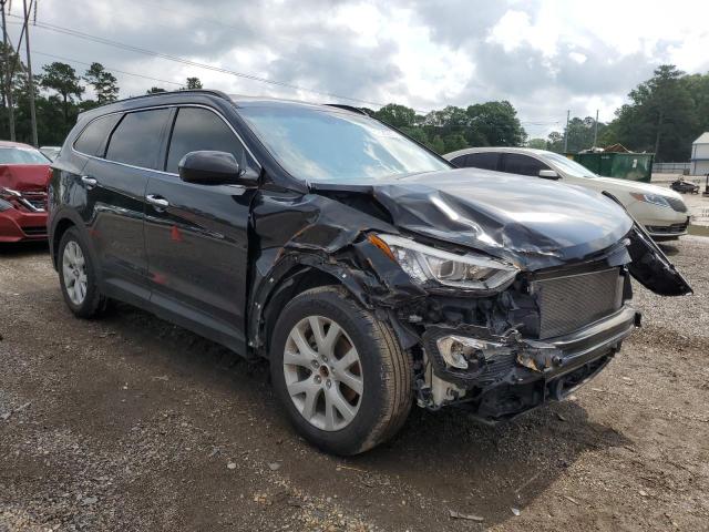 KM8SMDHFXFU127557 - 2015 HYUNDAI SANTA FE GLS BLACK photo 4