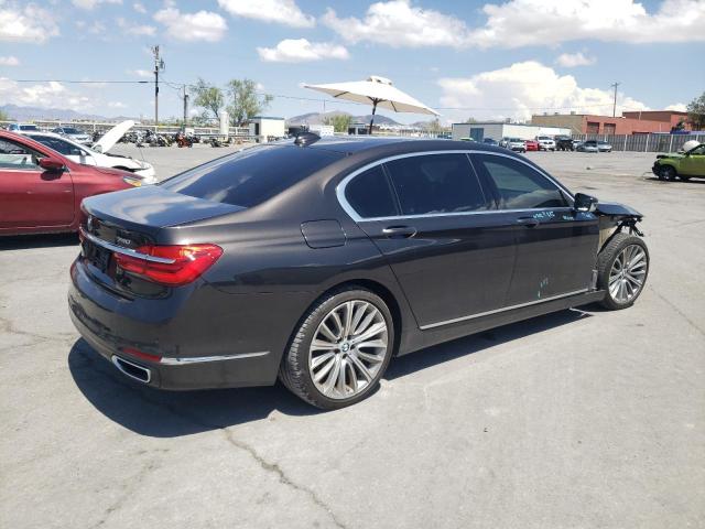 WBA7E2C5XHG739752 - 2017 BMW 740 I BROWN photo 3