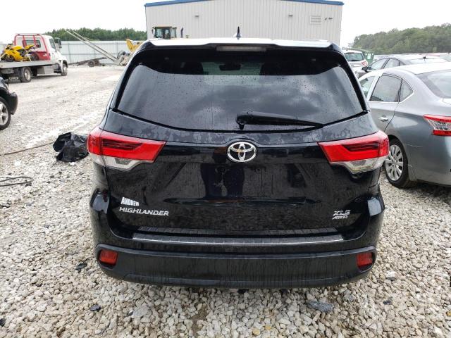 5TDJZRFH8HS465145 - 2017 TOYOTA HIGHLANDER SE BLACK photo 6