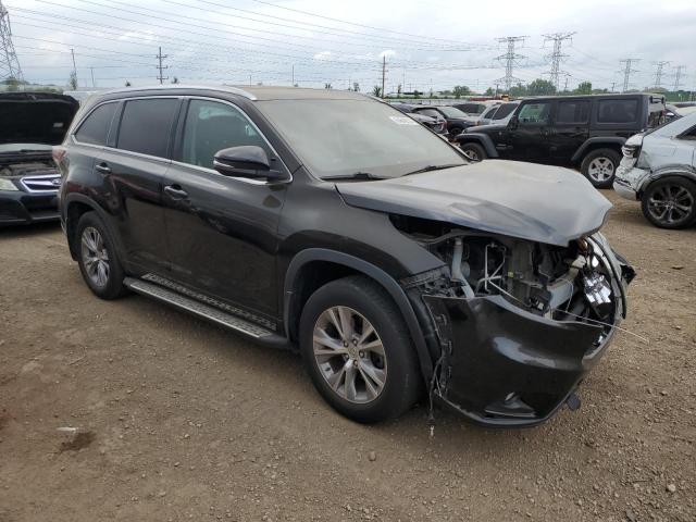 5TDJKRFH3FS074440 - 2015 TOYOTA HIGHLANDER XLE BLACK photo 4