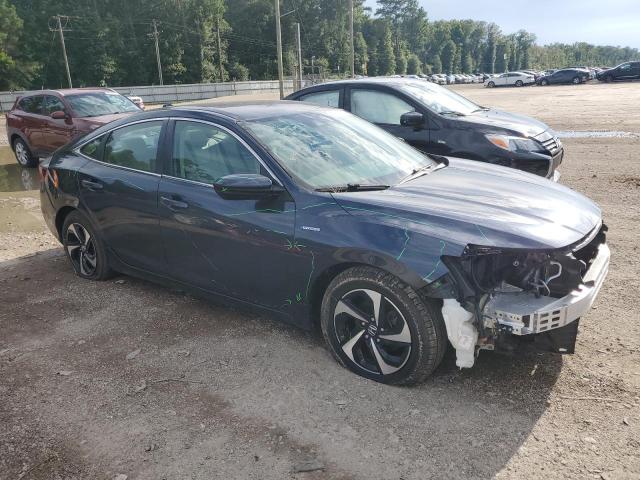 19XZE4F55ME003220 - 2021 HONDA INSIGHT EX BLUE photo 4