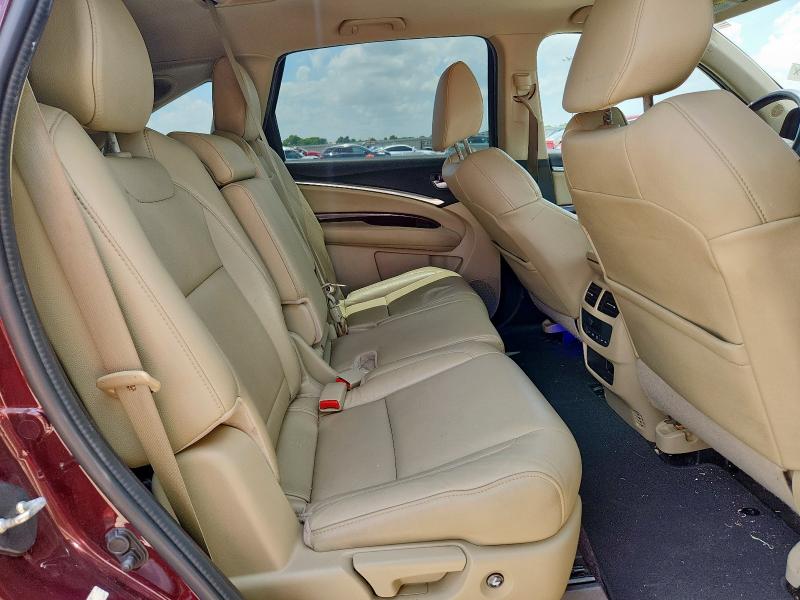 5FRYD3H45GB016527 - 2016 ACURA MDX TECHNOLOGY MAROON photo 11