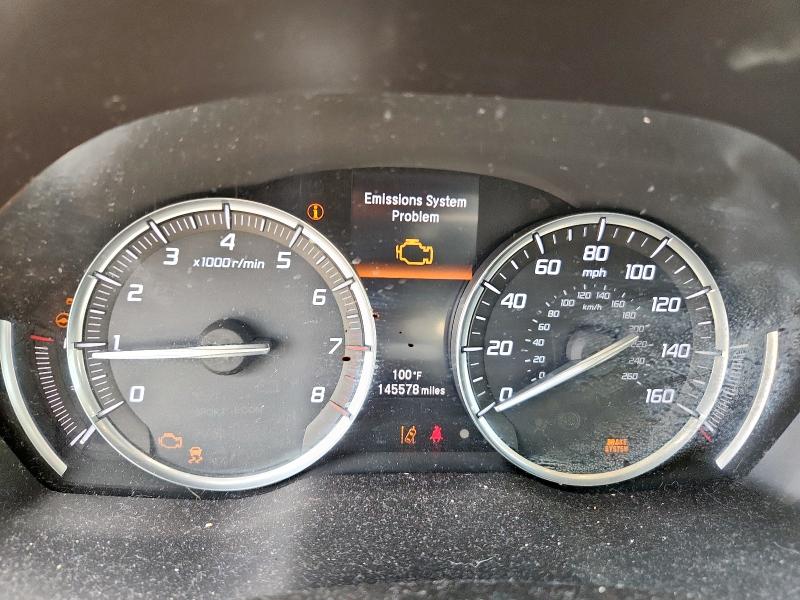 5FRYD3H45GB016527 - 2016 ACURA MDX TECHNOLOGY MAROON photo 9