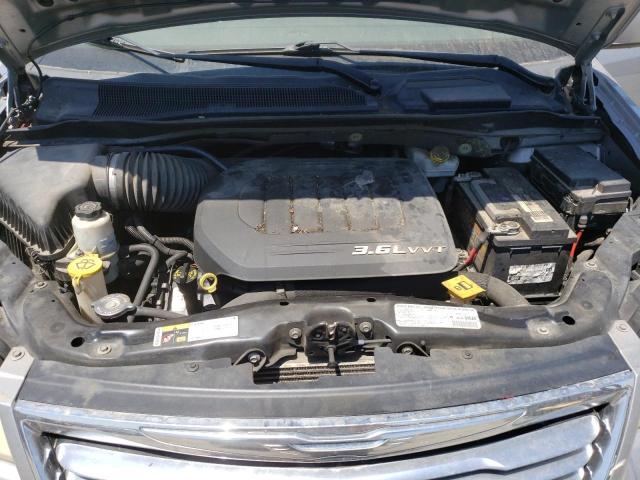 2C4RC1BG1DR722152 - 2013 CHRYSLER TOWN & COU TOURING ვერცხლისფერი ფოტო 12