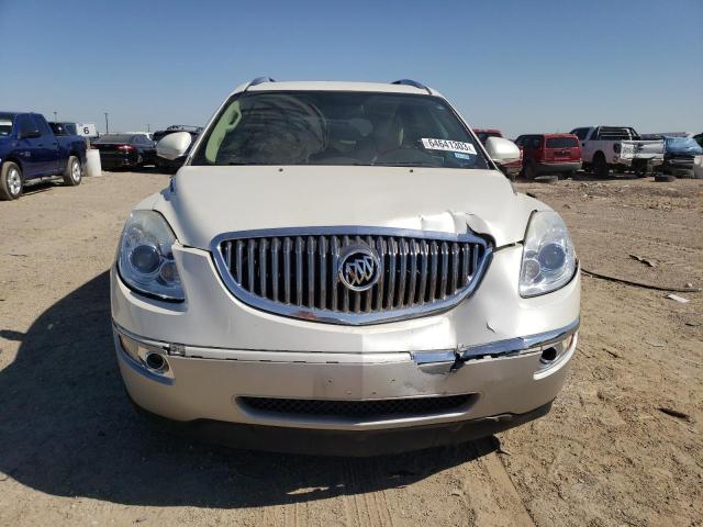 5GAKRCED4BJ102587 - 2011 BUICK ENCLAVE CXL WHITE photo 5