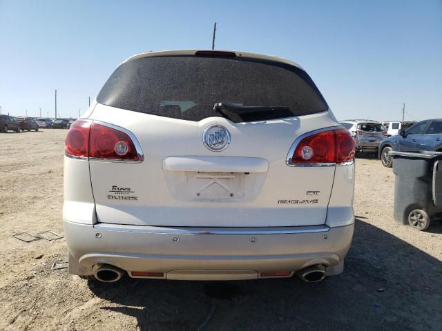 5GAKRCED4BJ102587 - 2011 BUICK ENCLAVE CXL WHITE photo 6