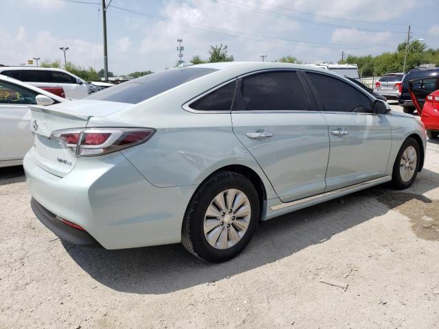 KMHE24L16GA015601 - 2016 HYUNDAI SONATA HYBRID SILVER photo 3