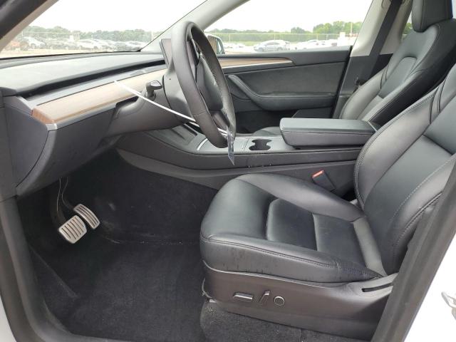 7SAYGDEF6PF698454 - 2023 TESLA MODEL Y WHITE photo 7