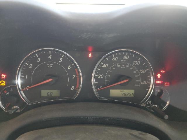 5YFBU4EE4CP036129 - 2012 TOYOTA COROLLA BASE ვერცხლისფერი ფოტო 9