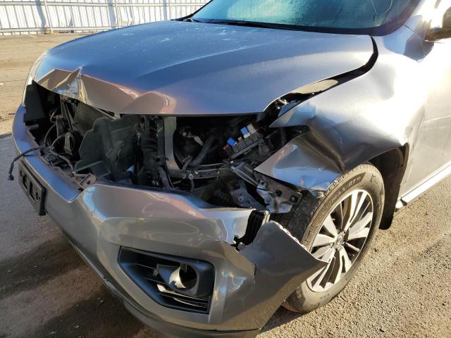 5N1DR2MM1HC907832 - 2017 NISSAN PATHFINDER S GRAY photo 9