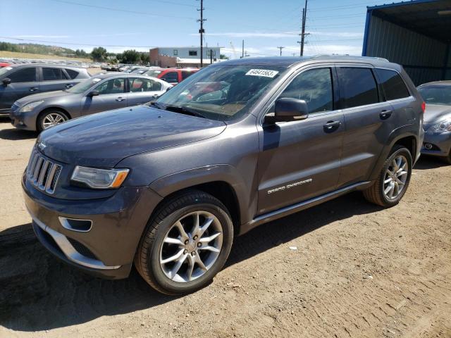 1C4RJFJG0FC143394 - 2015 JEEP GRAND CHER SUMMIT ნაცრისფერი ფოტო 1