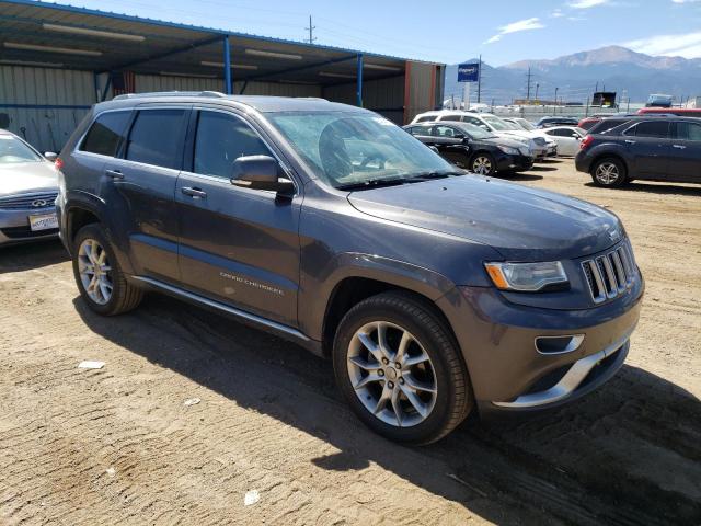1C4RJFJG0FC143394 - 2015 JEEP GRAND CHER SUMMIT ნაცრისფერი ფოტო 4