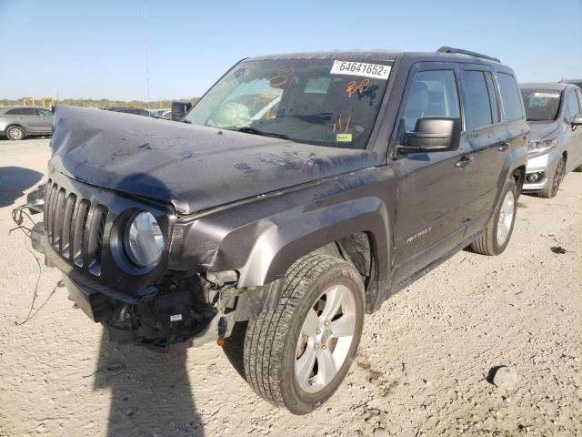 1C4NJPFB1HD160526 - 2017 JEEP PATRIOT LATITUDE GRAY photo 2