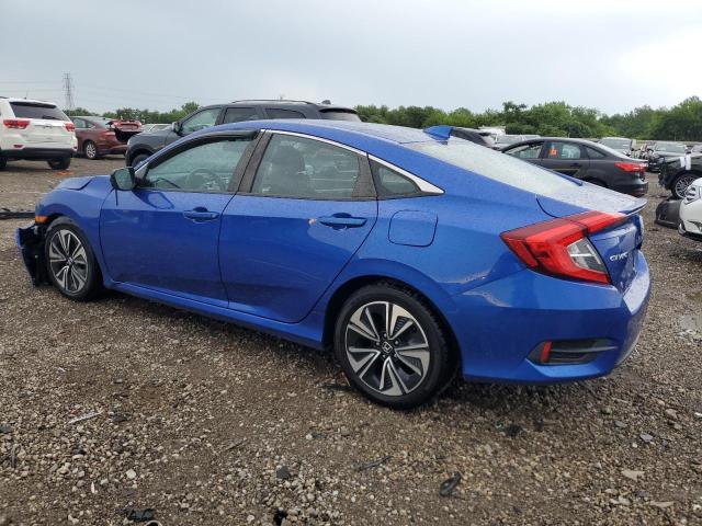 19XFC1F77GE223200 - 2016 HONDA CIVIC EXL BLUE photo 2