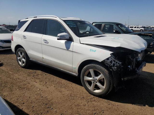 4JGDA5HB9HA945256 - 2017 MERCEDES-BENZ GLE 350 4MATIC WHITE photo 4