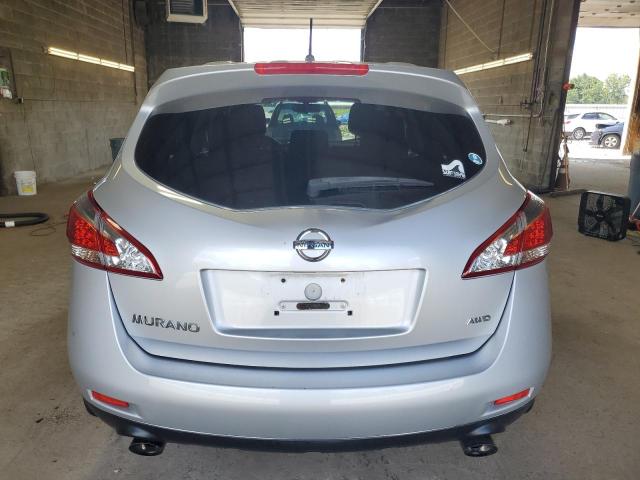 JN8AZ1MWXEW527521 - 2014 NISSAN MURANO S SILVER photo 6