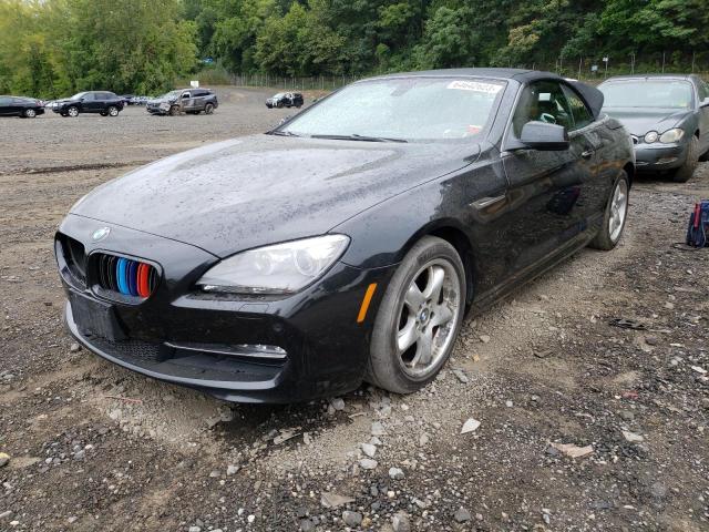 WBAYP1C5XDDX00714 - 2013 BMW 650 XI BLACK photo 1