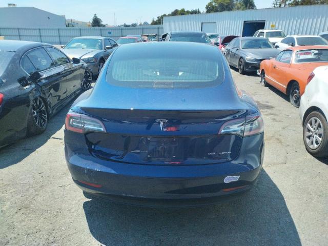 5YJ3E1EB1JF101047 - 2018 TESLA MODEL 3 BLUE photo 6