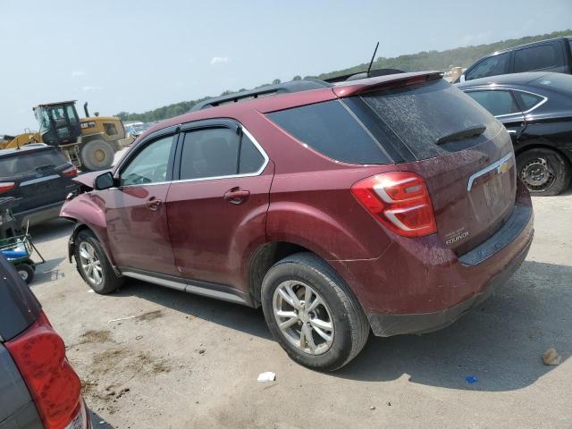 2GNALCEK0H1593535 - 2017 CHEVROLET EQUINOX LT RED photo 2