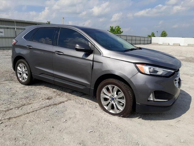 2FMPK4K91NBA14129 - 2022 FORD EDGE TITANIUM GRAY photo 4