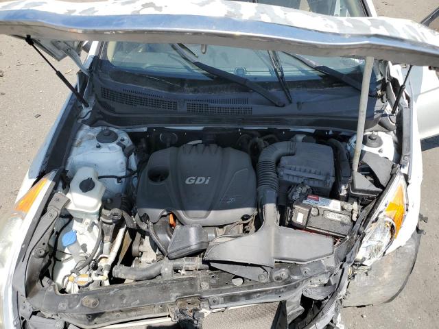 5NPEB4AC0CH333919 - 2012 HYUNDAI SONATA GLS WHITE photo 11