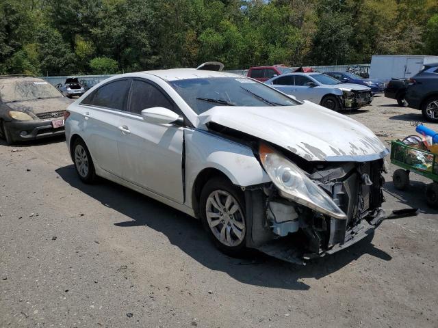 5NPEB4AC0CH333919 - 2012 HYUNDAI SONATA GLS WHITE photo 4