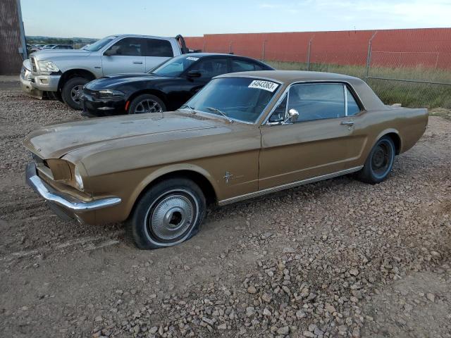 6T07T239413 - 1966 FORD MUSTANG TAN photo 1