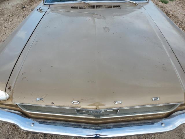 6T07T239413 - 1966 FORD MUSTANG TAN photo 11