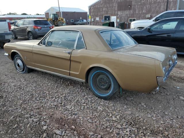 6T07T239413 - 1966 FORD MUSTANG TAN photo 2