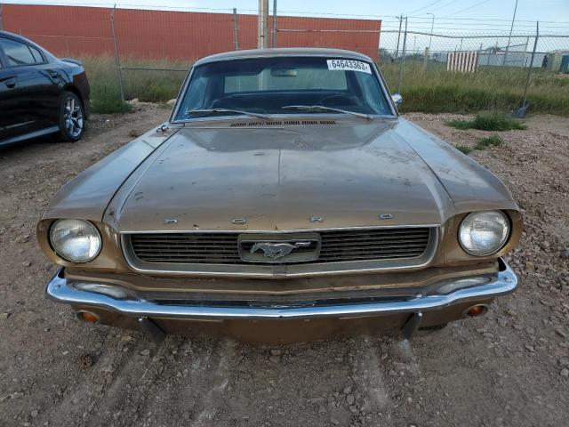 6T07T239413 - 1966 FORD MUSTANG TAN photo 5