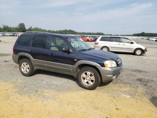 4F2YU08152KM28075 - 2002 MAZDA TRIBUTE LX BLUE photo 4