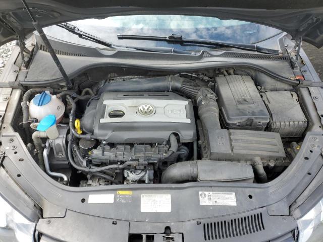 WVWFW8AH0EV005995 - 2014 VOLKSWAGEN EOS LUX 棕色 照片 11