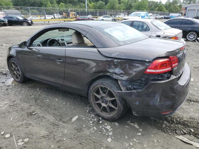 WVWFW8AH0EV005995 - 2014 VOLKSWAGEN EOS LUX 棕色 照片 2