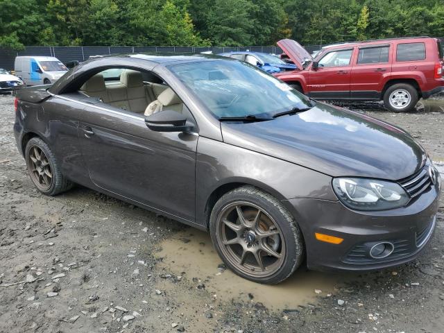 WVWFW8AH0EV005995 - 2014 VOLKSWAGEN EOS LUX 棕色 照片 4