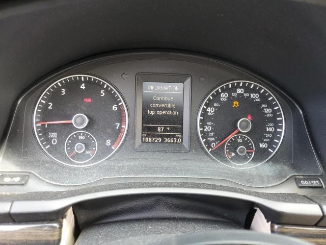 WVWFW8AH0EV005995 - 2014 VOLKSWAGEN EOS LUX 棕色 照片 9