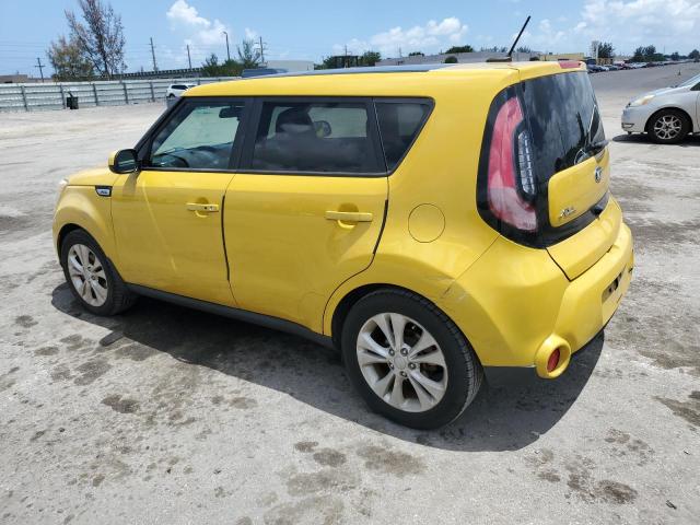 KNDJP3A55F7223212 - 2015 KIA SOUL + YELLOW photo 2