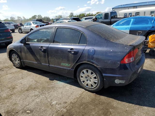 1HGFA46568L000985 - 2008 HONDA CIVIC GX BLUE photo 2