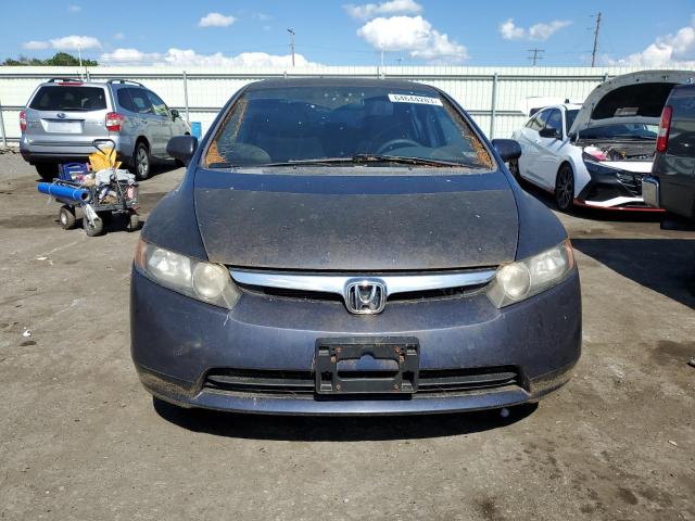 1HGFA46568L000985 - 2008 HONDA CIVIC GX BLUE photo 5