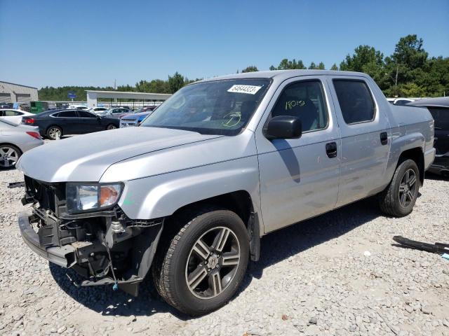 5FPYK1F72DB017405 - 2013 HONDA RIDGELINE SPORT SILVER photo 1