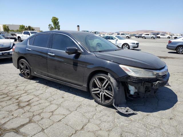 1HGCR3F94HA036601 - 2017 HONDA ACCORD TOURING BLACK photo 4