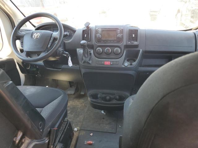 3C6TRVDG4JE147638 - 2018 RAM PROMASTER 2500 HIGH WHITE photo 8