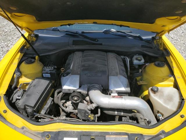 2G1FT1EW4A9141433 - 2010 CHEVROLET CAMARO SS YELLOW photo 11