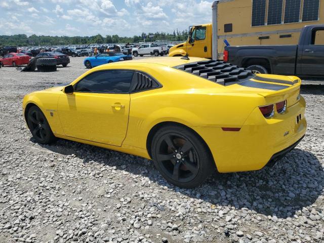 2G1FT1EW4A9141433 - 2010 CHEVROLET CAMARO SS YELLOW photo 2