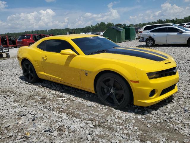 2G1FT1EW4A9141433 - 2010 CHEVROLET CAMARO SS YELLOW photo 4