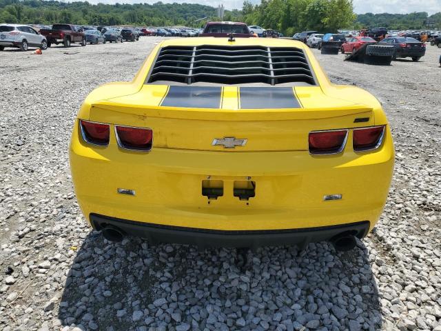 2G1FT1EW4A9141433 - 2010 CHEVROLET CAMARO SS YELLOW photo 6