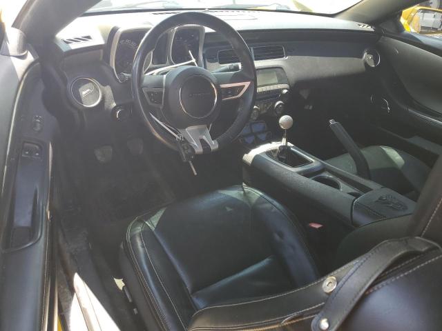 2G1FT1EW4A9141433 - 2010 CHEVROLET CAMARO SS YELLOW photo 8