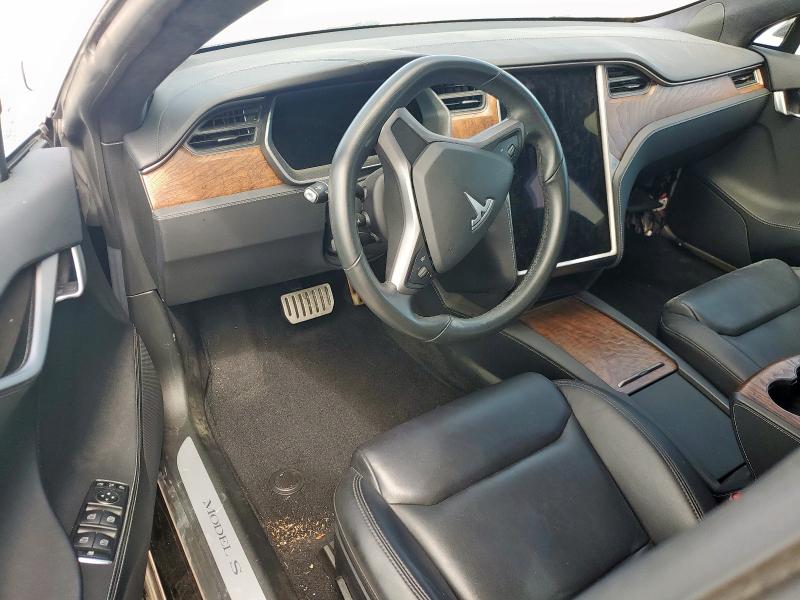 5YJSA1E47LF364073 - 2020 TESLA MODEL S BLACK photo 8