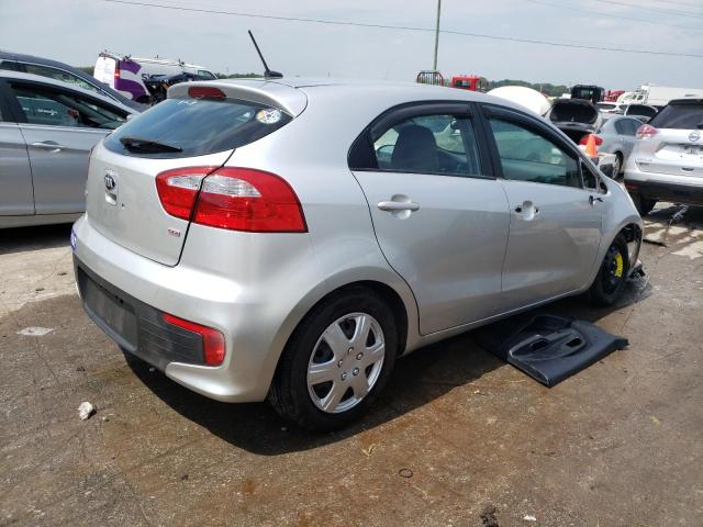 KNADM5A32G6658399 - 2016 KIA RIO LX SILVER photo 3