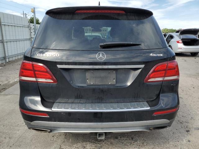 4JGDA5HB3GA727277 - 2016 MERCEDES-BENZ GLE 350 4MATIC BLACK photo 6